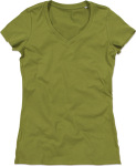 Stedman – Organic Damen V-Neck T-Shirt "Janet" besticken und bedrucken lassen