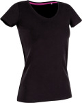 Stedman – Damen V-Neck T-Shirt besticken und bedrucken lassen