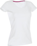 Stedman – Damen V-Neck T-Shirt besticken und bedrucken lassen