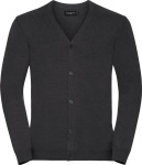 Russell – Men's V-Neck Knitted Cardigan for embroidery