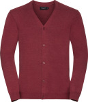 Russell – Men's V-Neck Knitted Cardigan for embroidery