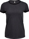 Tee Jays – Damen Ringer T-Shirt besticken und bedrucken lassen