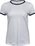 Tee Jays – Damen Ringer T-Shirt besticken und bedrucken lassen