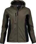 Tee Jays – Ladies' 3-Layer Hooded Softshell Jacket for embroidery