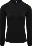 Premier – Ladies' Roll Sleeve T-Shirt longsleeve hímzéshez és nyomtatáshoz