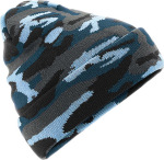 Beechfield – Camo Cuffed Beanie hímzéshez