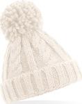 Beechfield – Infant Cable Knit Melange Beanie for embroidery