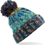 Beechfield – Corkscrew Pom Pom Beanie besticken lassen