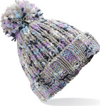 Beechfield – Twister Pom Pom Beanie for embroidery