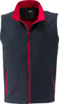 James & Nicholson – Herren 2-Lagen Promo Softshell Gilet hímzéshez és nyomtatáshoz