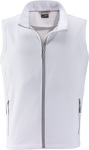 James & Nicholson – Herren 2-Lagen Promo Softshell Gilet for embroidery and printing