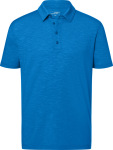 James & Nicholson – Mens' Slub Polo for embroidery and printing
