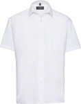 Russell – Men´s Short Sleeve Poly-Cotton Easy Care Poplin Shirt for embroidery and printing