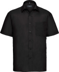 Russell – Men´s Short Sleeve Poly-Cotton Easy Care Poplin Shirt for embroidery and printing