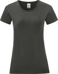 Fruit of the Loom – Damen T-Shirt Iconic besticken und bedrucken lassen