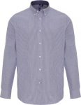 Premier – Oxford Shirt "Stripes" longsleeve hímzéshez és nyomtatáshoz