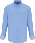 Premier – Oxford Shirt "Stripes" longsleeve hímzéshez és nyomtatáshoz