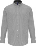 Premier – Oxford Shirt "Stripes" longsleeve hímzéshez és nyomtatáshoz