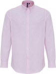 Premier – Oxford Shirt "Stripes" longsleeve for embroidery and printing