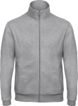 B&C – ID.206 50/50 Full Zip Sweat Unisex hímzéshez és nyomtatáshoz