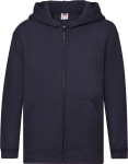 Fruit of the Loom – Kids Hooded Sweat-Jacket for embroidery and printing