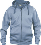 Clique – Basic Hoody Full Zip besticken und bedrucken lassen