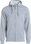 Clique – Basic Hoody Full Zip besticken und bedrucken lassen