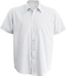 Kariban – Kid's short sleeve popeline shirt for embroidery and printing