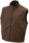 James & Nicholson – Herren 3-Lagen Softshell Gilet besticken und bedrucken lassen