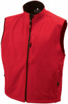 James & Nicholson – Herren 3-Lagen Softshell Gilet besticken und bedrucken lassen