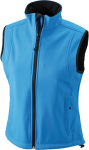 James & Nicholson – Damen 3-Lagen Softshell Gilet for embroidery and printing