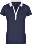 James & Nicholson – Ladies' Elastic Polo Short-Sleeved zum besticken und bedrucken