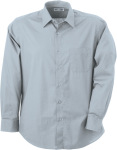 James & Nicholson – Men's Shirt Classic Fit Long besticken und bedrucken lassen