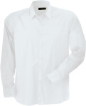 James & Nicholson – Men's Shirt Slim Fit Long besticken und bedrucken lassen