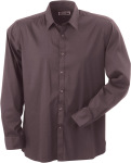 James & Nicholson – Men's Shirt Slim Fit Long for embroidery and printing