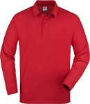 James & Nicholson – Polo-Piqué Long-Sleeved besticken und bedrucken lassen