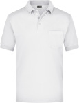 James & Nicholson – Polo-Piqué Pocket besticken und bedrucken lassen