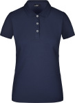 James & Nicholson – Ladies' Elastic Piqué Polo besticken und bedrucken lassen