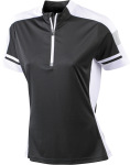 James & Nicholson – Ladies´ Bike-T Half Zip besticken und bedrucken lassen