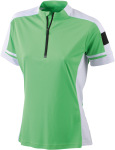 James & Nicholson – Ladies´ Bike-T Half Zip besticken und bedrucken lassen