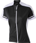 James & Nicholson – Ladies´ Bike-T Full Zip besticken und bedrucken lassen