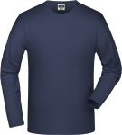 James & Nicholson – Elastic-T Long-Sleeved for embroidery and printing