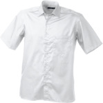 James & Nicholson – Men's Business Shirt Short-Sleeved besticken und bedrucken lassen