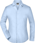James & Nicholson – Ladies' Business Blouse Long-Sleeved for embroidery and printing