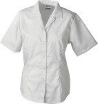 James & Nicholson – Ladies' Business Blouse Short-Sleeved for embroidery and printing