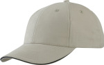 Myrtle Beach – Light brushed Sandwich Cap besticken lassen