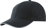 Myrtle Beach – Light brushed Sandwich Cap besticken lassen