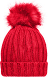 Myrtle Beach – Elegante Strickmütze mit extra großem Pompon besticken lassen