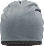 Myrtle Beach – Lässige Mütze mit Fleece-Kontrastabschluss zum besticken
