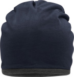 Myrtle Beach – Casual Beanie with contrasting fleece border hímzéshez